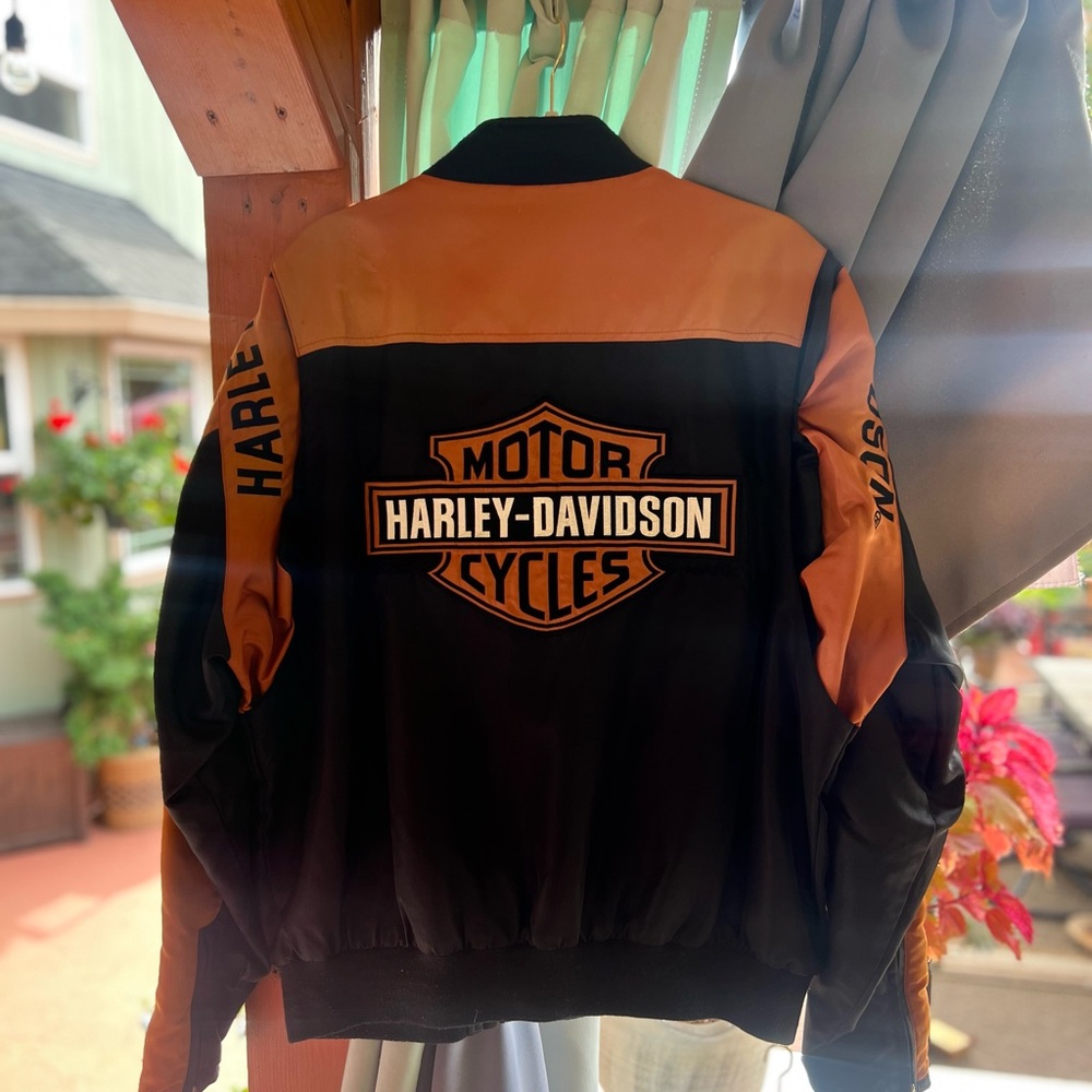 Harley Davidson unisex Varsity Bomber Jacket